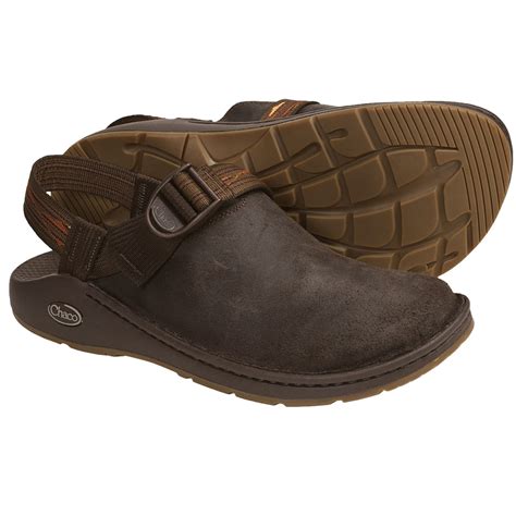 Chaco Toecoop Leather Clogs (For Men) 4277W - Save 31%