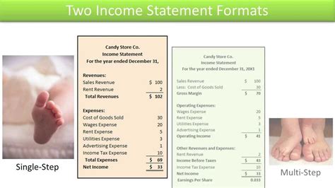 Single Step Income Statement Example