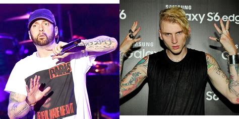 Eminem and Machine Gun Kelly Feud Explained - Why Eminem Dissed MGK on ...