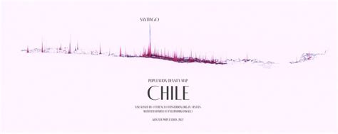 Population density map of Chile (minus some... - Maps on the Web