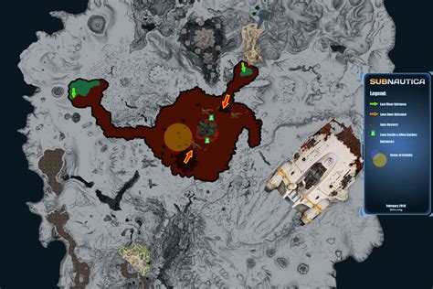 Crater Map | Subnautica Wiki | Fandom | Lost river, Map, Biomes