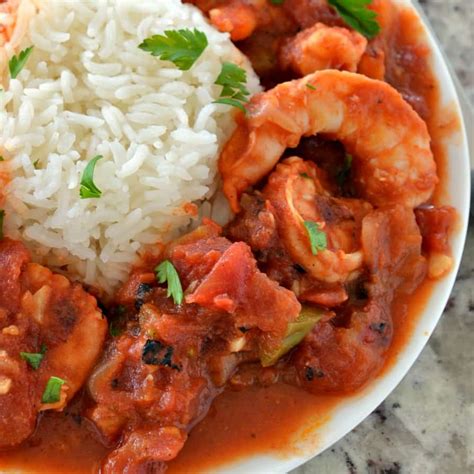 Shrimp Creole - Easy Louisiana Style Creole Cuisine