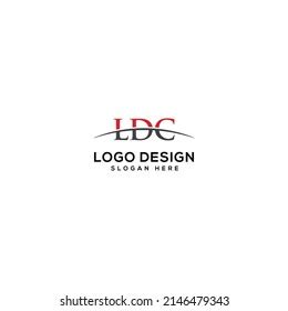 Ldc Letter Logo Design Vector Illustration Stock Vector (Royalty Free) 2146479343 | Shutterstock