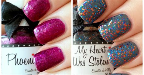 Plump and Polished: Esmaltes Da Kelly - Phoenix and My Heart Was Stolen