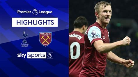 Tottenham 1-2 West Ham | Premier League highlights | Video | Watch TV ...