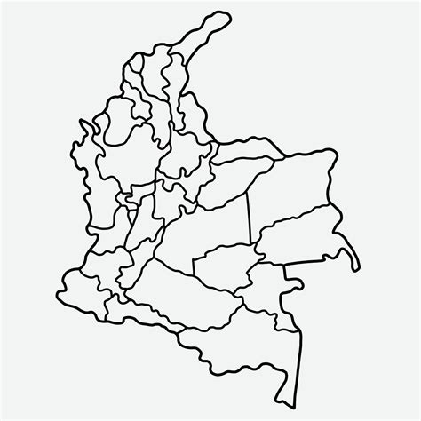 Mapas De Colombia Croquis Del Mapa De Colombia | The Best Porn Website