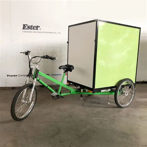 Ester 500w Electric Cargo Trike With Tektro Brake,Electric Adult Tricycle 3 Wheel Electric Cargo ...