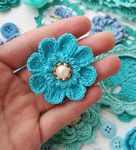 53 Crochet Flower Patterns And What To Do With Them Easy 2019 - Page 30 of 58 - Crochet Blog!