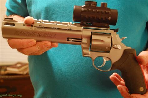 Gunlistings.org - Pistols Taurus SS Raging Bull 44 Magnum With Scope