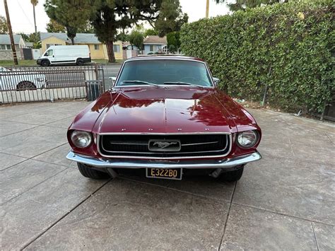 1967 Ford Mustang Coupe Red RWD Automatic sports coupe for sale