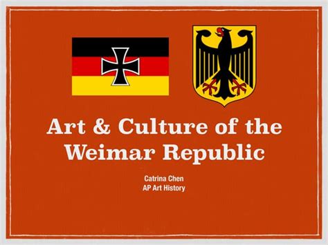 Art & Culture of the Weimar Republic | PPT