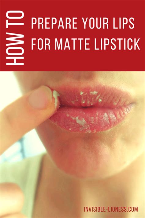 How to keep lips moisturized with matte lipstick