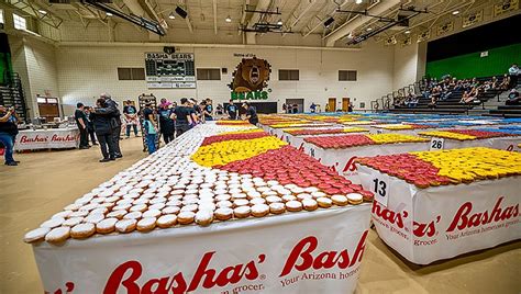 Bashas’ doughnut mosaic sets new world record | Kingman Daily Miner ...