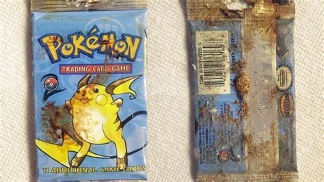 Pokemon fan finds 20 year old TCG booster pack under Target shelves ...