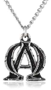 Alpha and Omega Pendant Necklace|Amazon.com