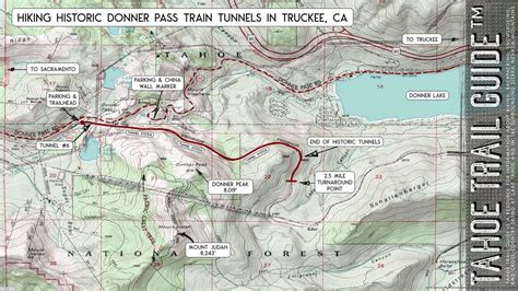 Hiking the Historic Donner Pass Train Tunnels in Truckee, CA | Tahoe Trail Guide