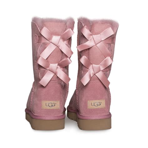 UGG Bailey Bow II Pink Dawn Boots - Women's - MyCozyBoots