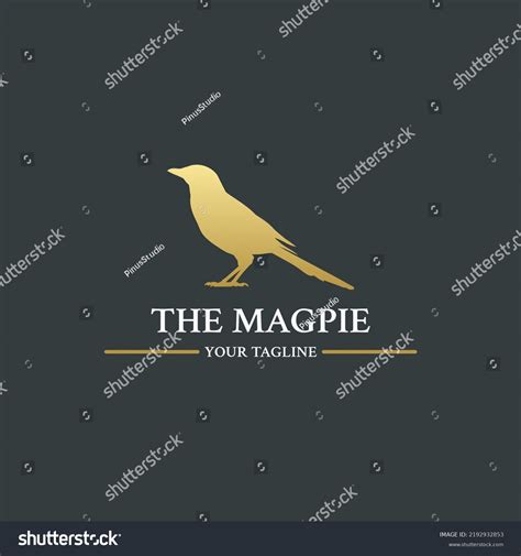 Magpie Logo Vector Company Premium Symbol Stock Vector (Royalty Free) 2192932853 | Shutterstock