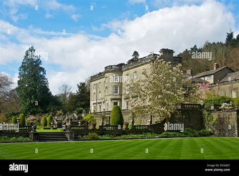 Rydal Hall and gardens, Rydal, Lake District National Park, Cumbria ...