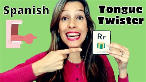 Spanish TONGUE TWISTER to Roll your Tongue | Practice Letter R in Spanish - YouTube