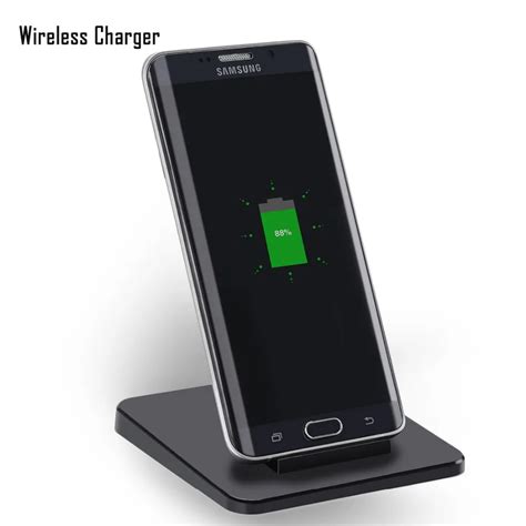 10w output Qi Wireless Charger Charging Pad for samsung s6/s6 edge/s6 edge plus/note 5/s7/s7edge ...