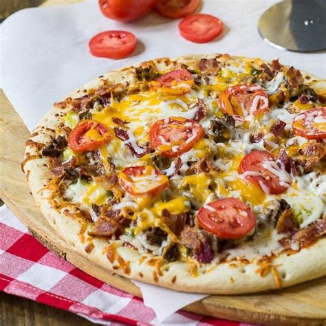 Cheeseburger Pizza - Spicy Southern Kitchen