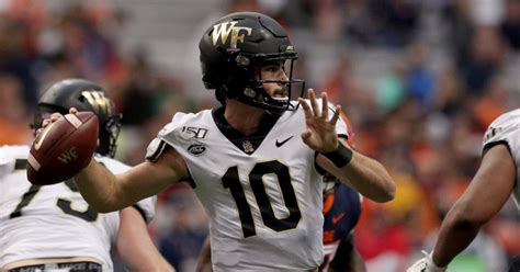 Wake Forest QB Sam Hartman plans to enter NCAA transfer portal - On3