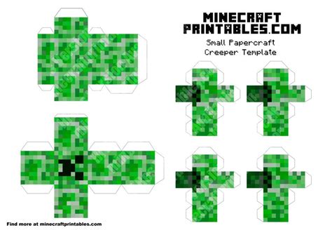 Minecraft Creeper Skin Template