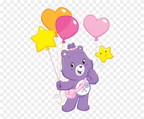 Care Bear Transparent Background Png - Purple Care Bear Png, Png ...