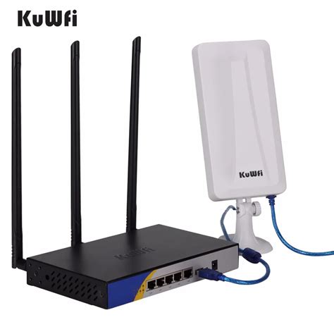 One Set 300Mbps Openwrt High Power Wireless Router Bundle With 150Mbps 14dBi Antenna USB Wifi ...