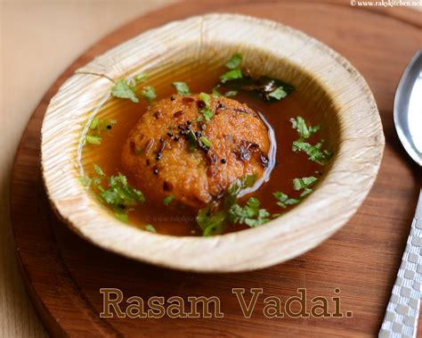 Rasam vadai recipe, rasa vadai preparation - Raks Kitchen