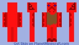 Red Demon Minecraft Skin