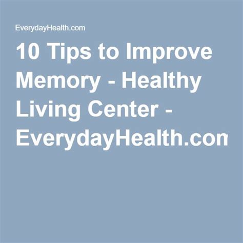 10 Brain Exercises to Help Boost Memory | Improve memory, Healthy ...