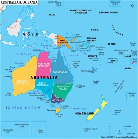 What countries comprise Oceania? Is Oceania a continent? | Australia ...