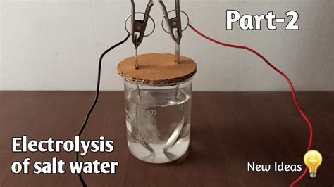 Electrolysis In Water Experiment