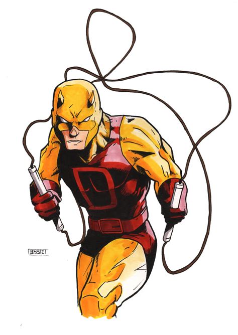 The Rocketpig Studio » Daredevil Yellow Costume