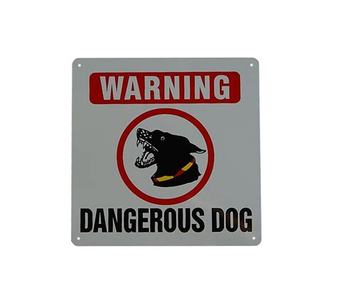 Dangerous Dog Breed Sign NSW | Visimax Safety Products