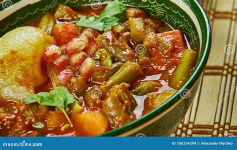 Iranian Khoresht Loobia Sabz Stock Photo - Image of sabz, grilled: 106334394