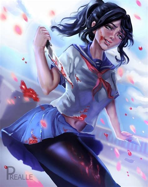 [Yandere Simulator] Ayano Aishi by Prealle Yendere Simulator, Yandere Simulator Memes, Yandere ...