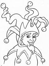 Jester Colouring Pages Sketch Coloring Page sketch template