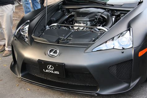 2010 Lexus LFA Supercar Engine Bay