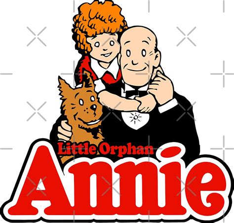 "Little Orphan Annie" Stickers by DCdesign | Redbubble