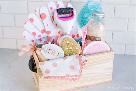 Spa at Home Gift Basket Idea - Fantabulosity