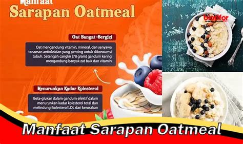 Temukan Manfaat Sarapan Oatmeal yang Belum Diketahui - Biotifor