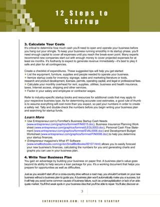 12 steps tostart | PDF