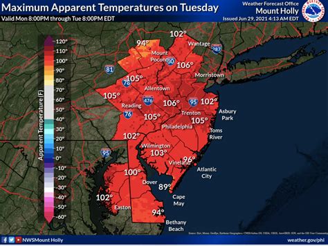 N.J. weather: Tuesday will be even hotter than Monday, forecasters say ...