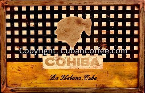 Cohiba Cigars Sign Print |International Delivery