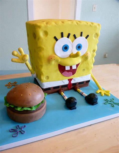 Spongebob Cake Designs + tutorials | Sugar Geek Show