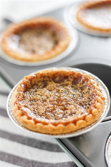 Easy Classic Butter Tarts - The Seasoned Skillet