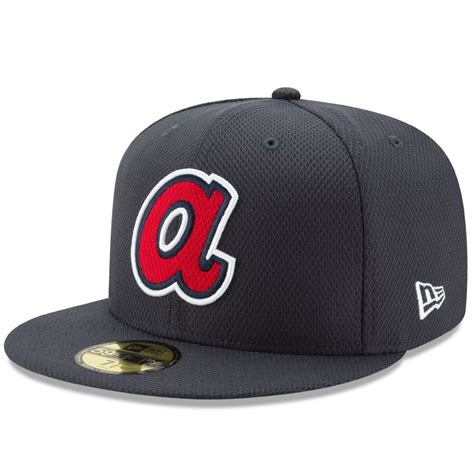 New Era Atlanta Braves Navy Diamond Era 59FIFTY Fitted Hat